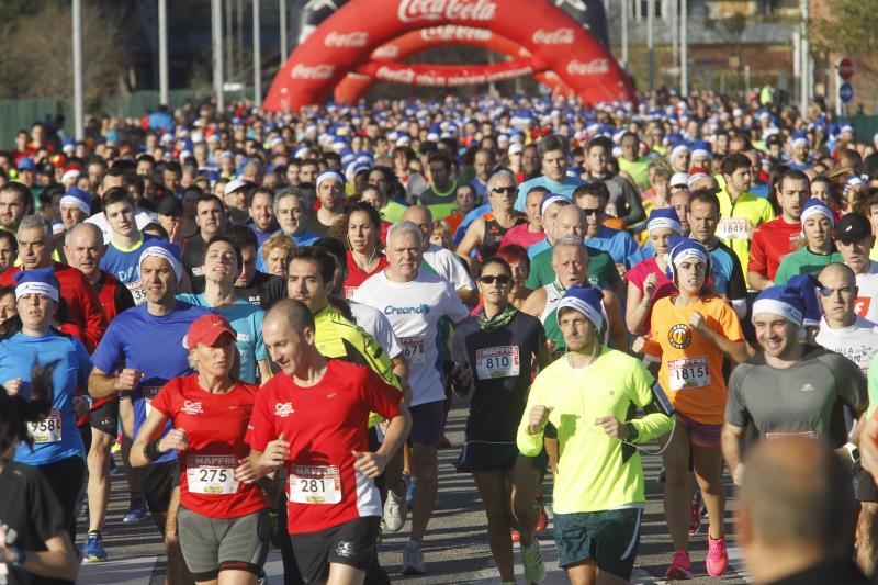 2.800 corredores en el Cross de Nochebuena de Gijón