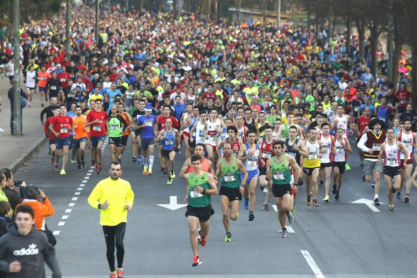 San Silvestre Gijón 2016, categoría absoluta