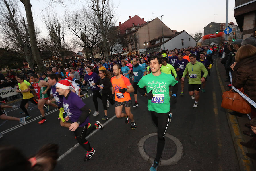 Avilés se echa a las calles para correr la San Silvestre (I)