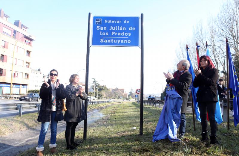 Santullano estrena bulevar