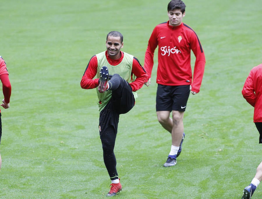 Entrenamiento del Sporting (12-01-17)