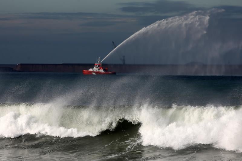 Asturias, en alerta por oleaje