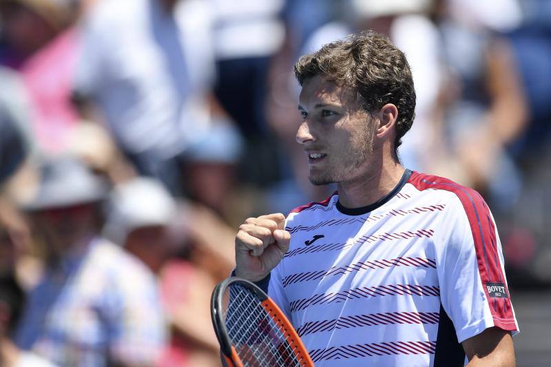 Pablo Carreño, adelante en Australia