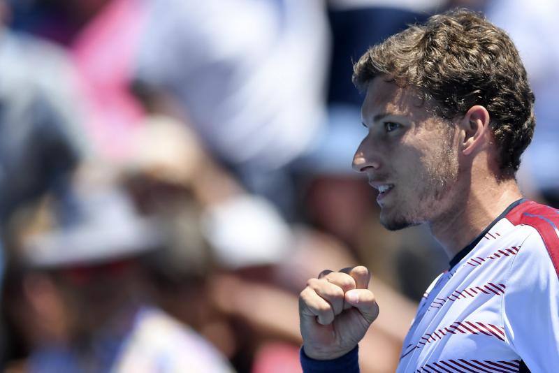 Pablo Carreño, adelante en Australia