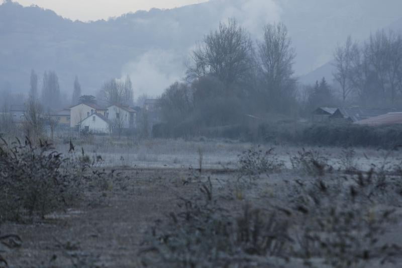 Las increíbles imágenes que deja la ola de frío en Asturias