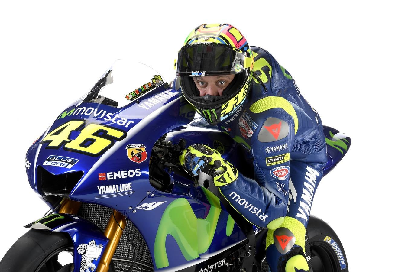 La nueva Yamaha de Rossi y Viñales