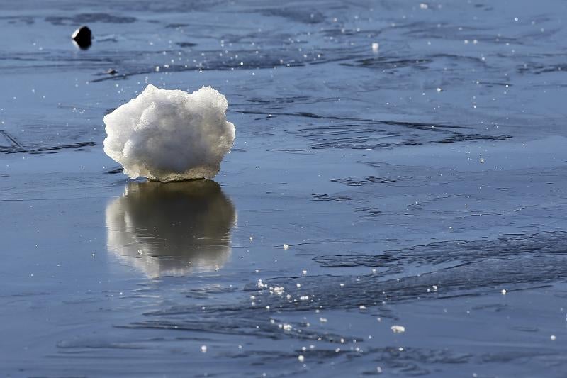 Los Lagos nevados, un atractivo para el turismo