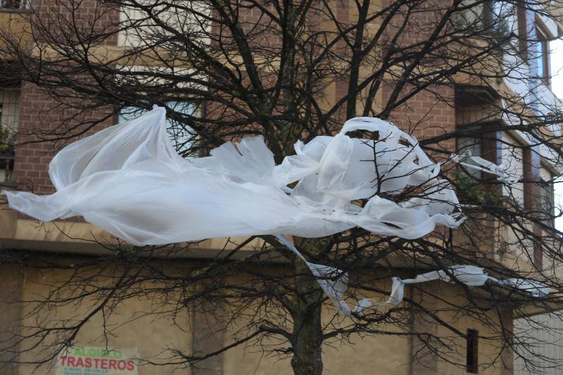 Las imágenes que deja el temporal en Asturias
