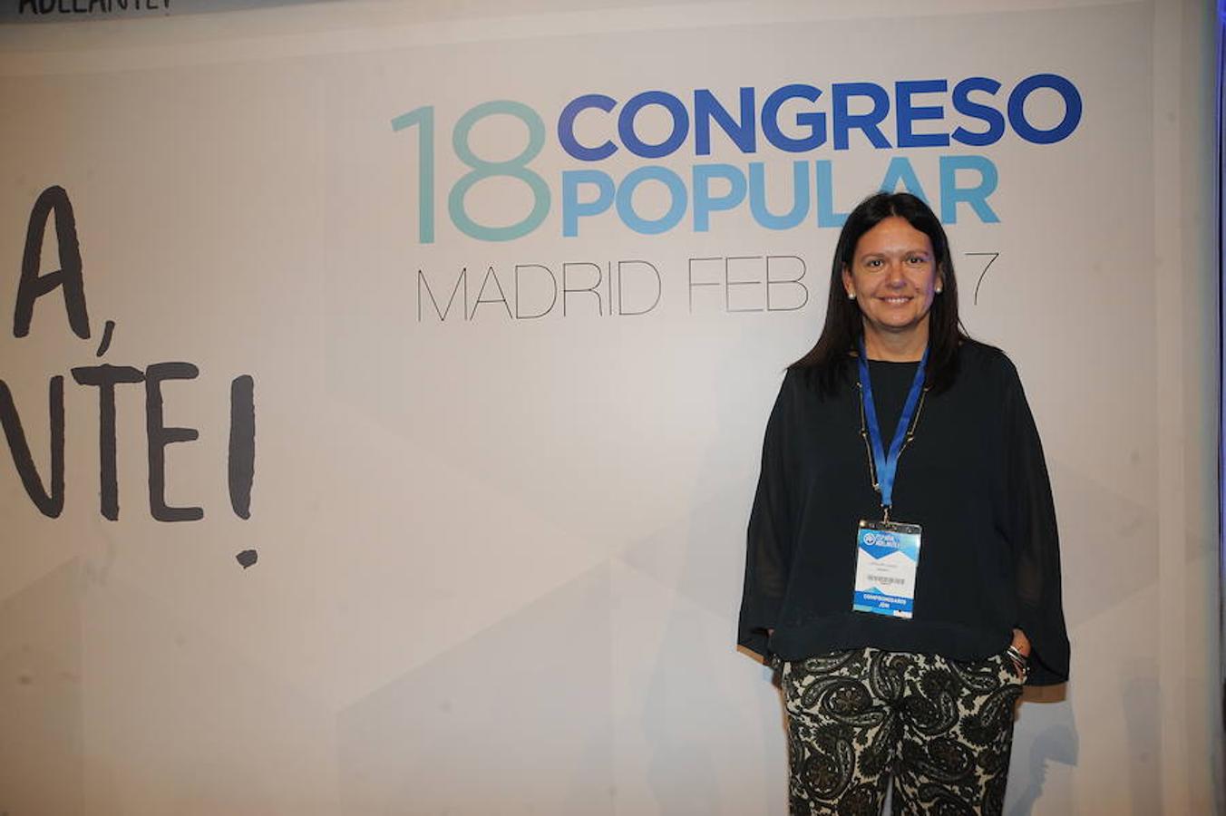 La representación asturiana en la segunda jornada del Congreso Nacional del PP