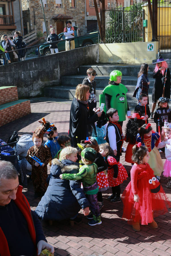 Carnaval infantil en La Foz de Morcín