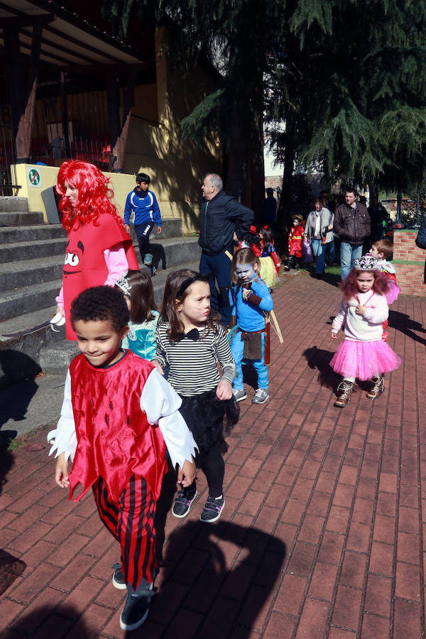 Carnaval infantil en La Foz de Morcín