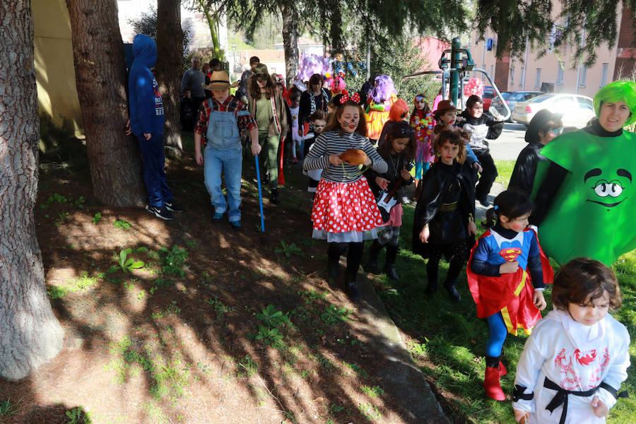 Carnaval infantil en La Foz de Morcín