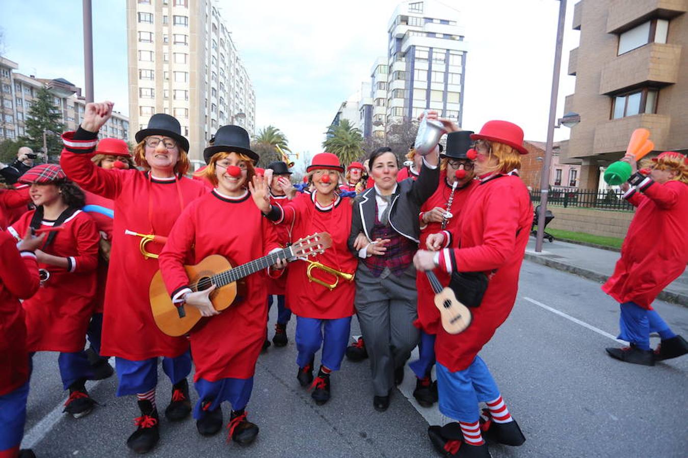 Desfile de Antroxu en Gijón (I)