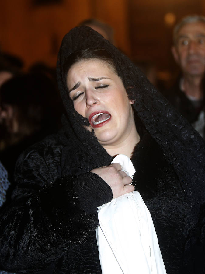 En Antroxu de Oviedo entierra a su sardina