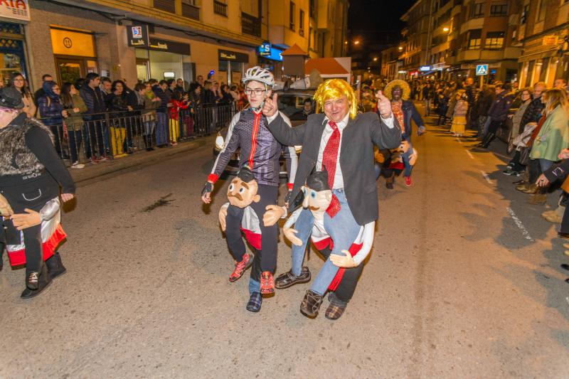 Desfile de Antroxu en Arriondas