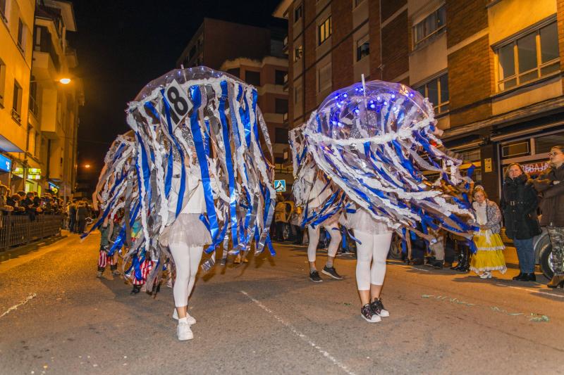 Desfile de Antroxu en Arriondas