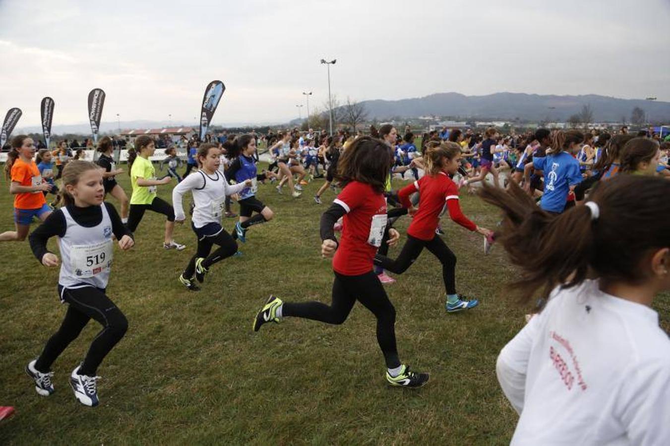 Campeonato de Asturias de cross escolar en La Morgal (I)