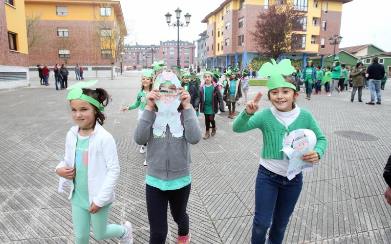 El colegio de Colloto celebra San Patricio