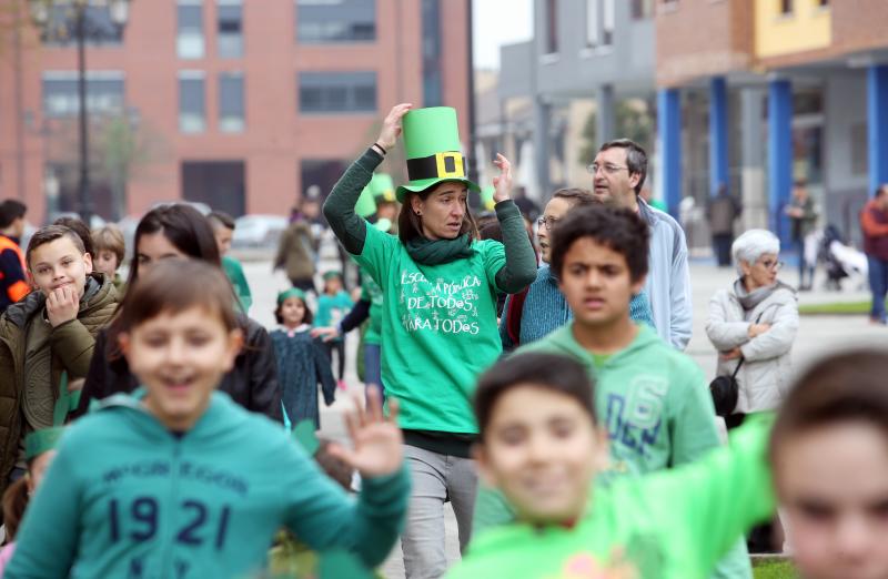 El colegio de Colloto celebra San Patricio