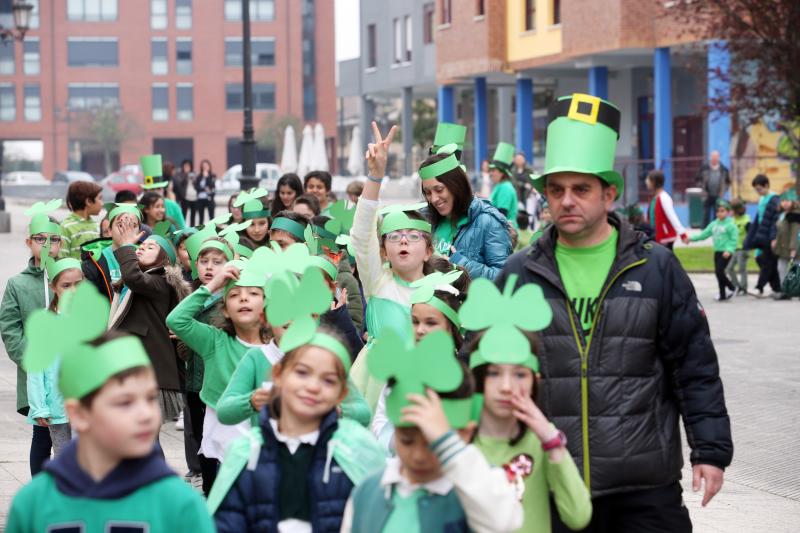 El colegio de Colloto celebra San Patricio