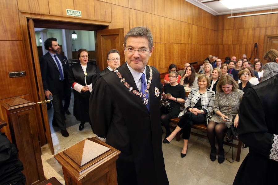 Rafael Catalá, ministro de Justicia, en Asturias