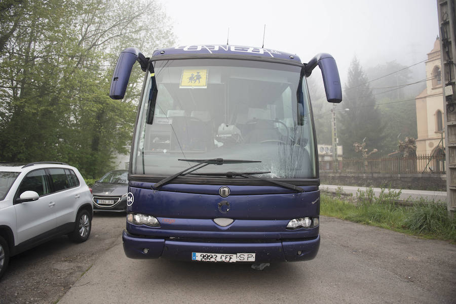 Dos niñas atropelladas en Trubia