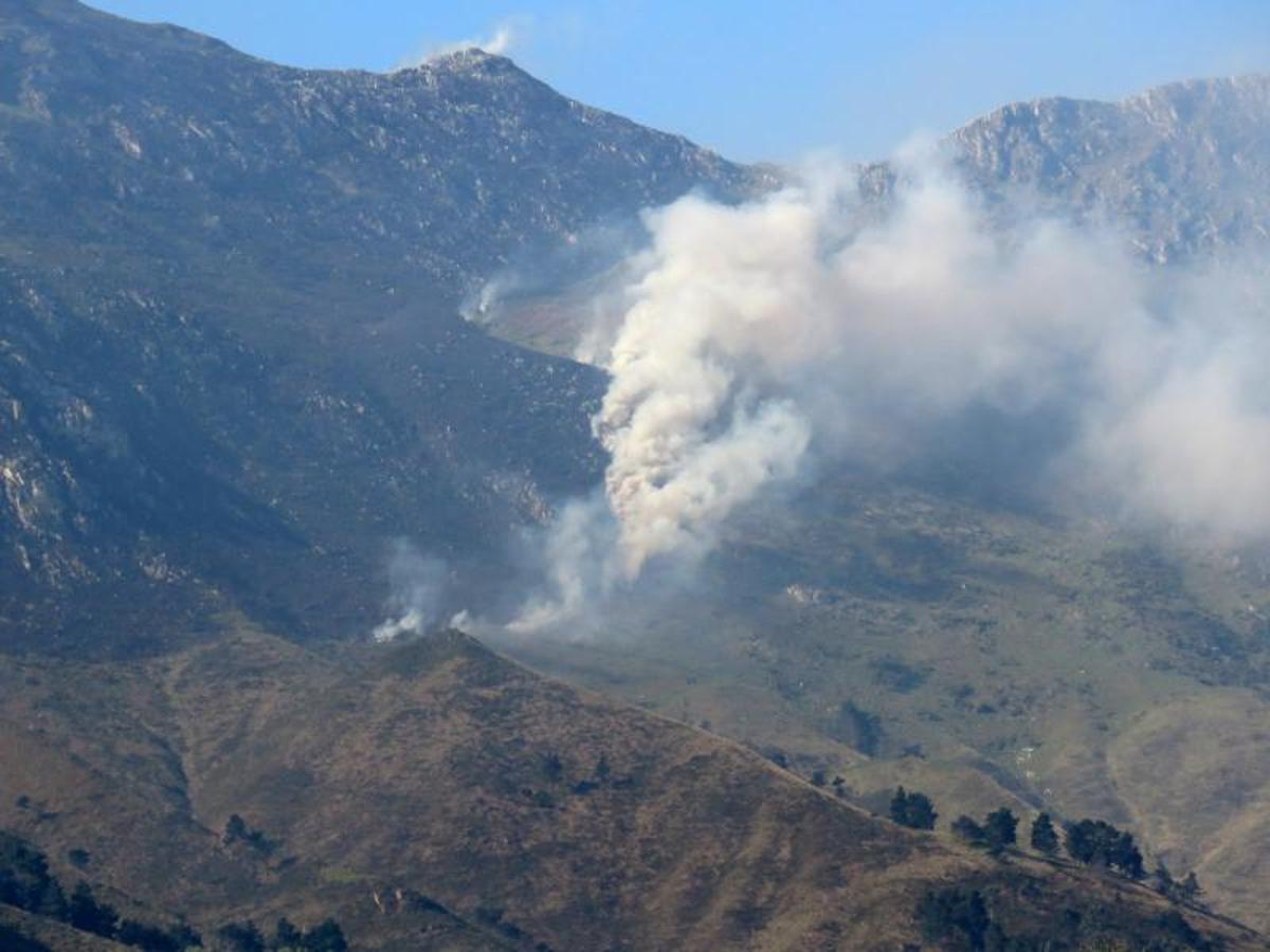 Fuego en el oriente asturiano.