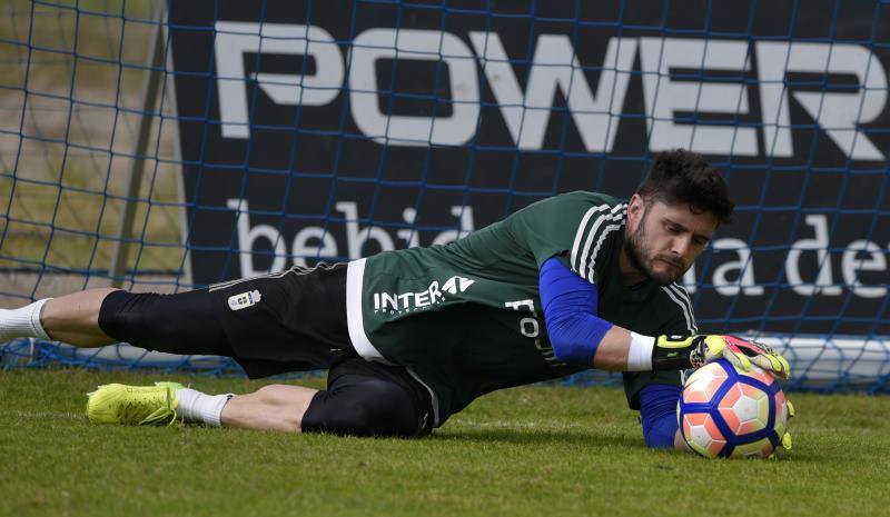 Entrenamiento del Real Oviedo