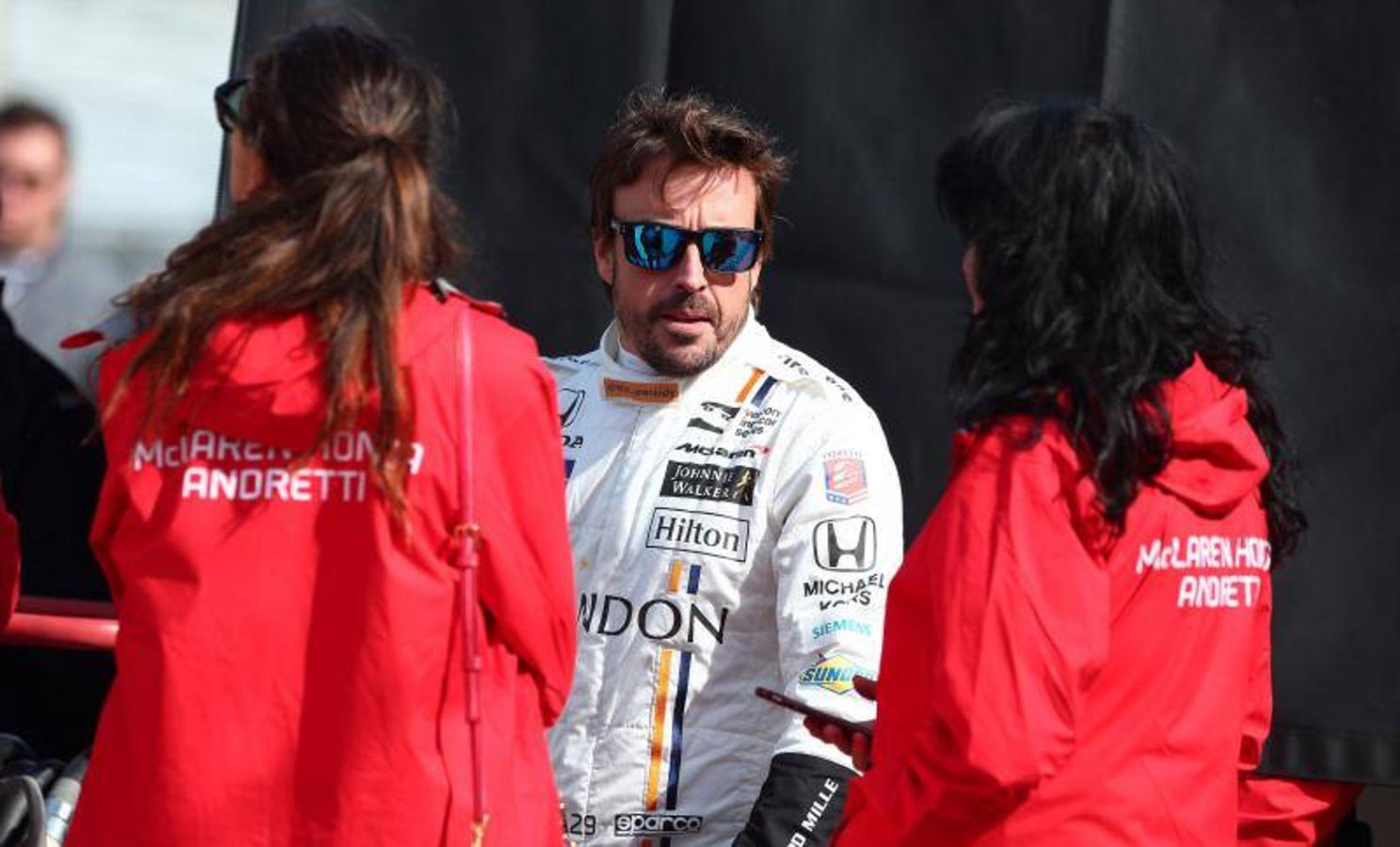 Fernando Alonso se estrena en Indianápolis