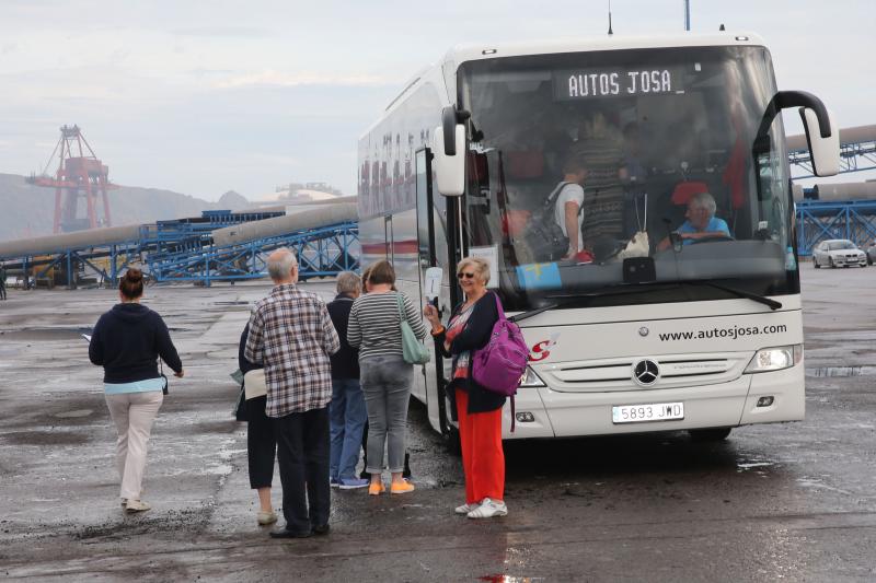 El Balmoral atraca en Gijón