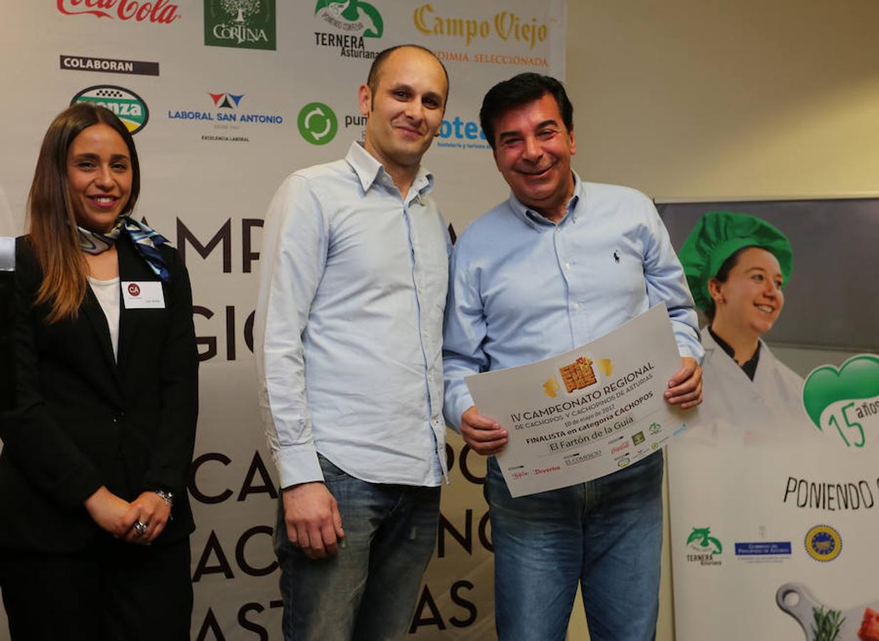 IV Campeonato Regional de Cachopos y Cachopinos de Asturias. Finalista en categoría Cachopos: El Fartón de la Guía