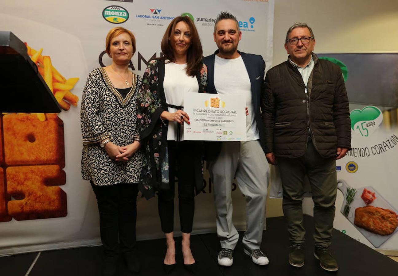 IV Campeonato Regional de Cachopos y Cachopinos de Asturias. Segundo en categoría cachopos: La Pintxoteca