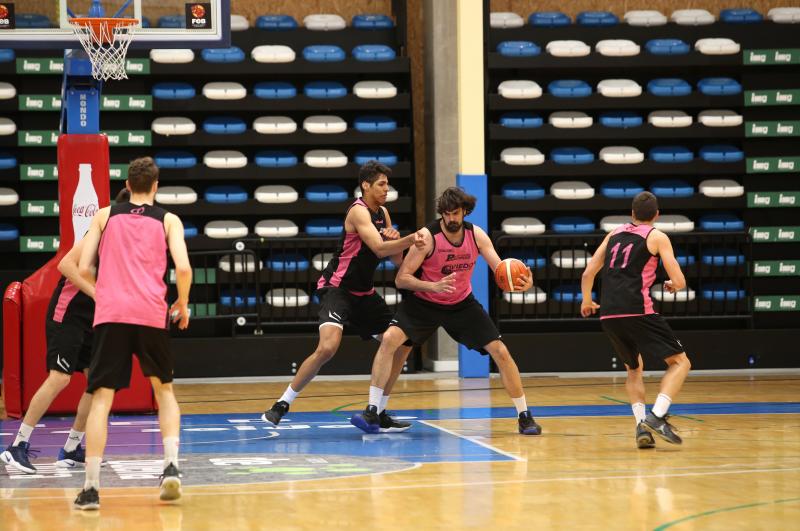 Entrenamiento del Oviedo Baloncesto (11/05/17)