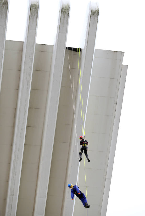 Bomberos de todo el mundo se reúnen en Oviedo