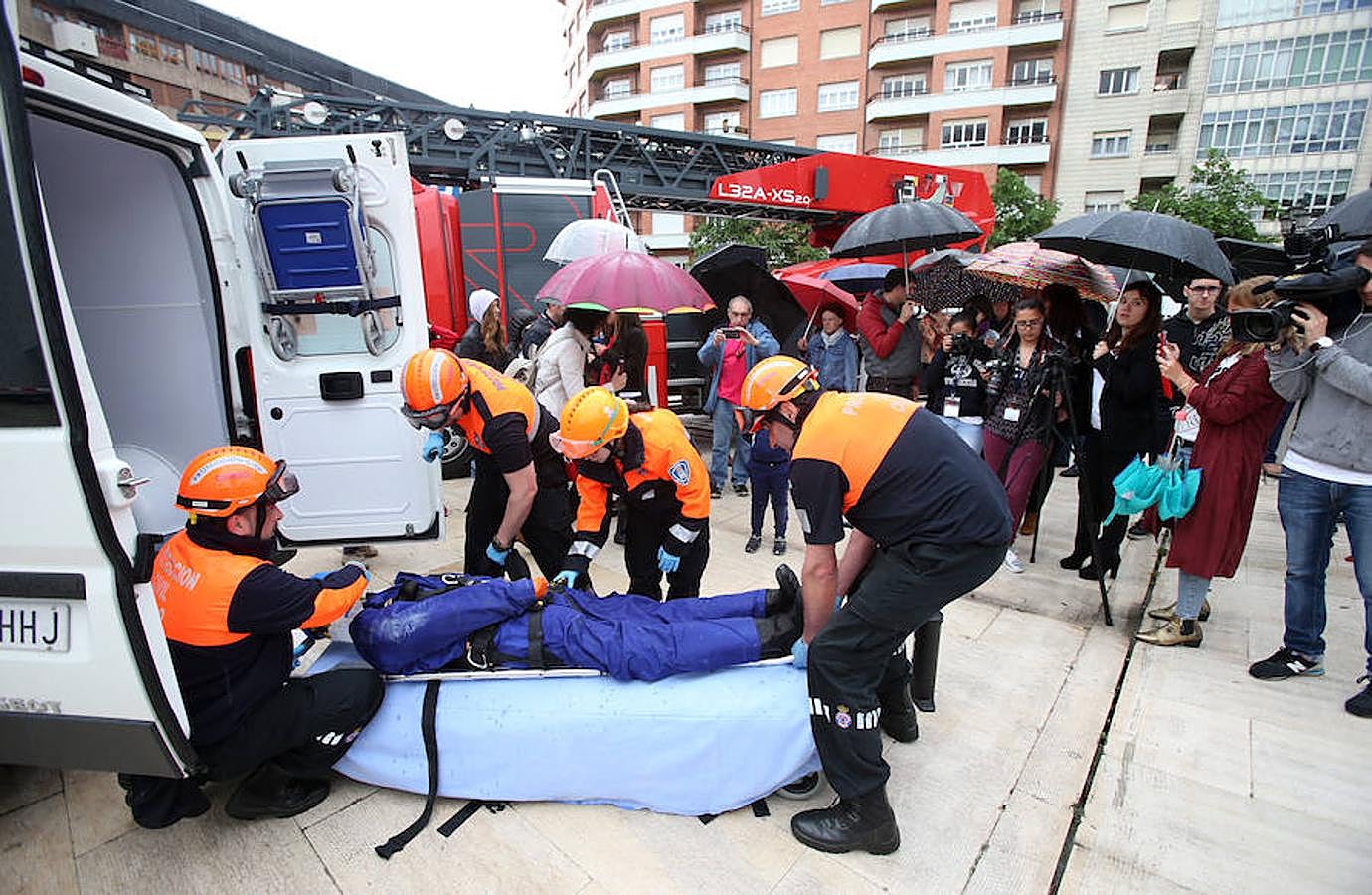 Bomberos de todo el mundo se reúnen en Oviedo