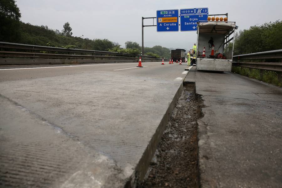 Segundo día de obras en la &#039;Y&#039;