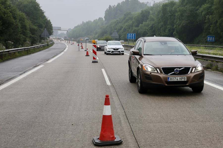 Segundo día de obras en la &#039;Y&#039;