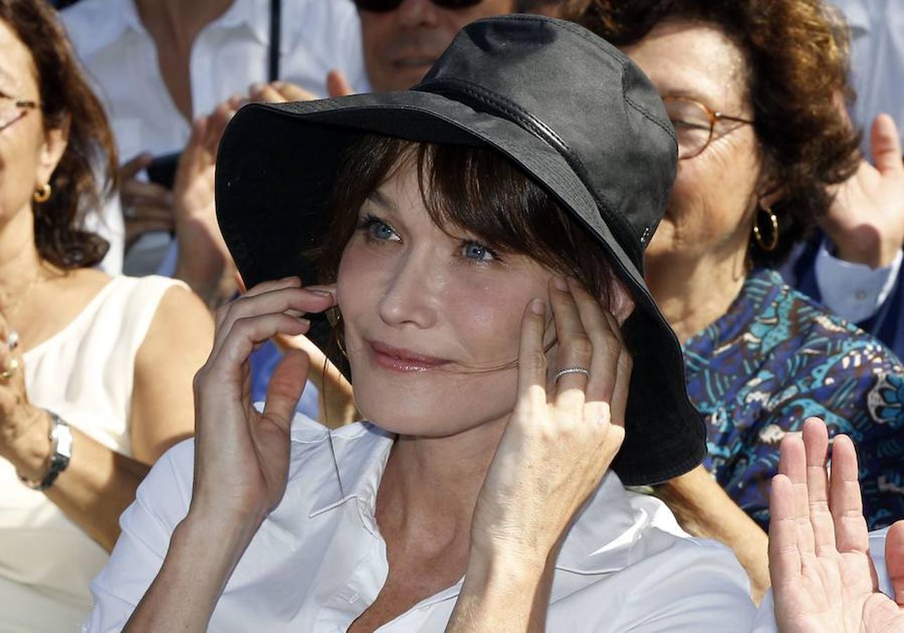 Carla Bruni. La ex primera dama francesa cumple años el 23 de diciembre