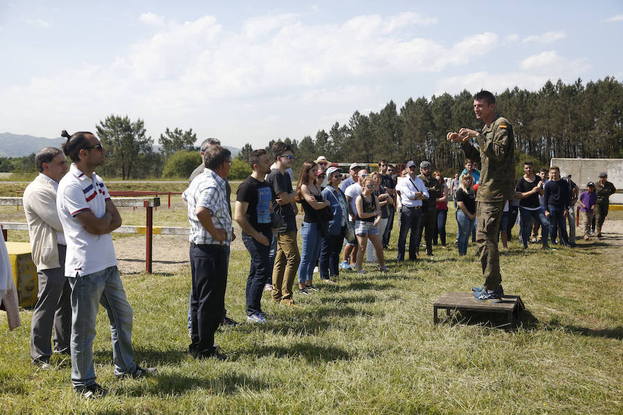 Jornada de puertas abiertas en el Regimiento Príncipe