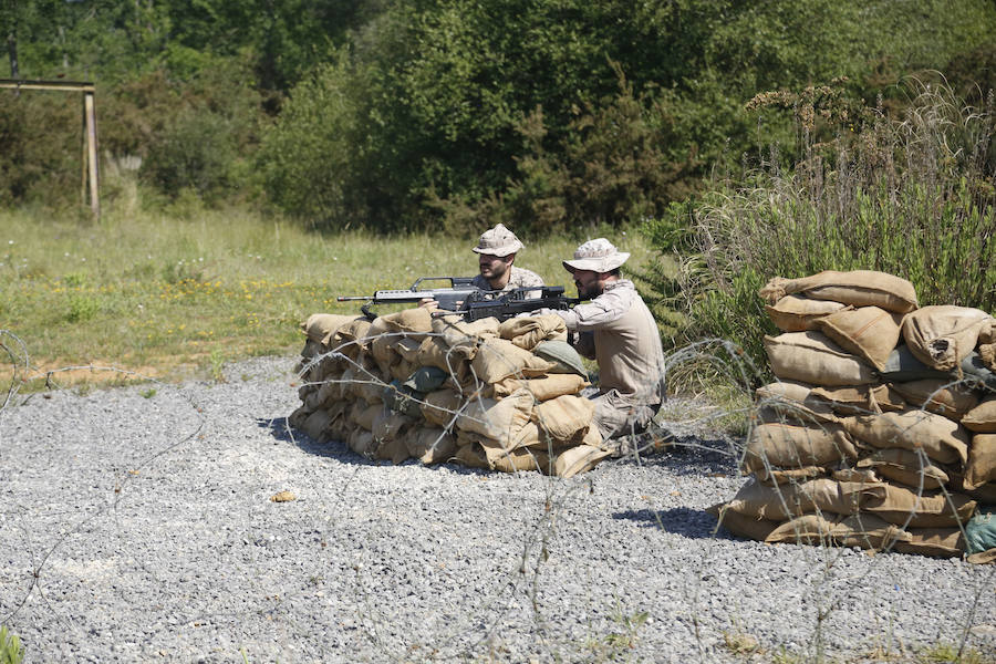 Jornada de puertas abiertas en el Regimiento Príncipe