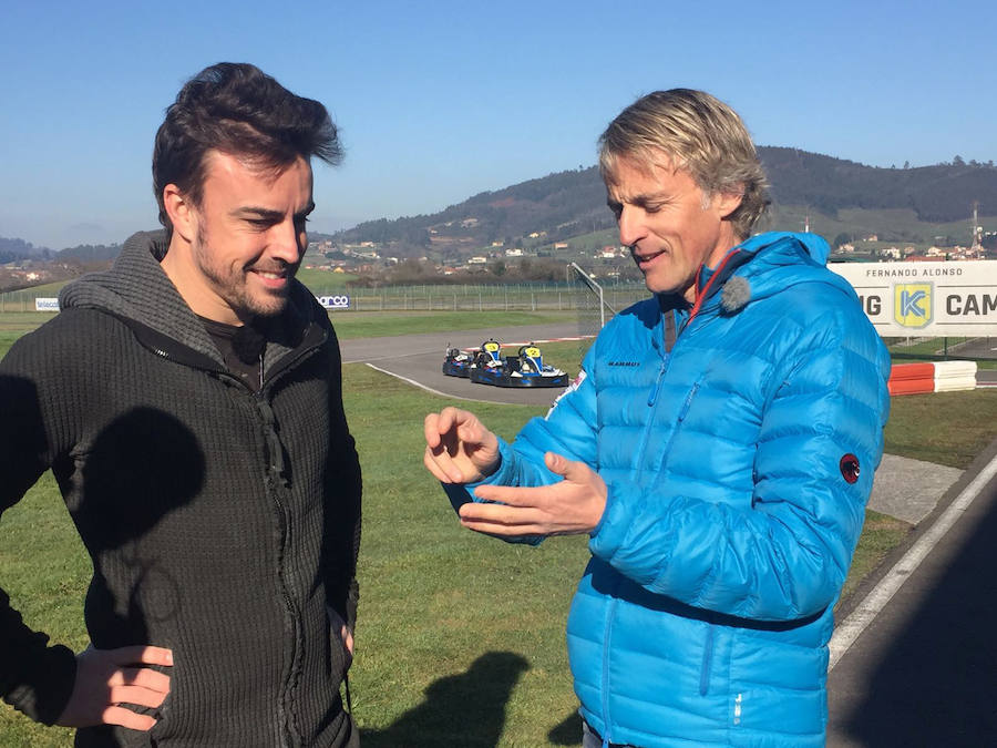 Fernando Alonso, en Planeta Calleja