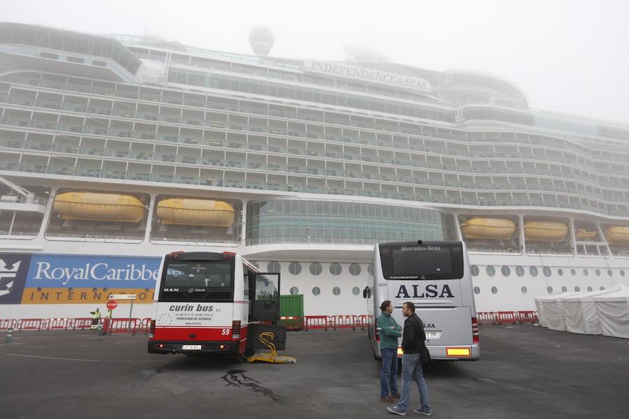 Los cruceros toman Gijón