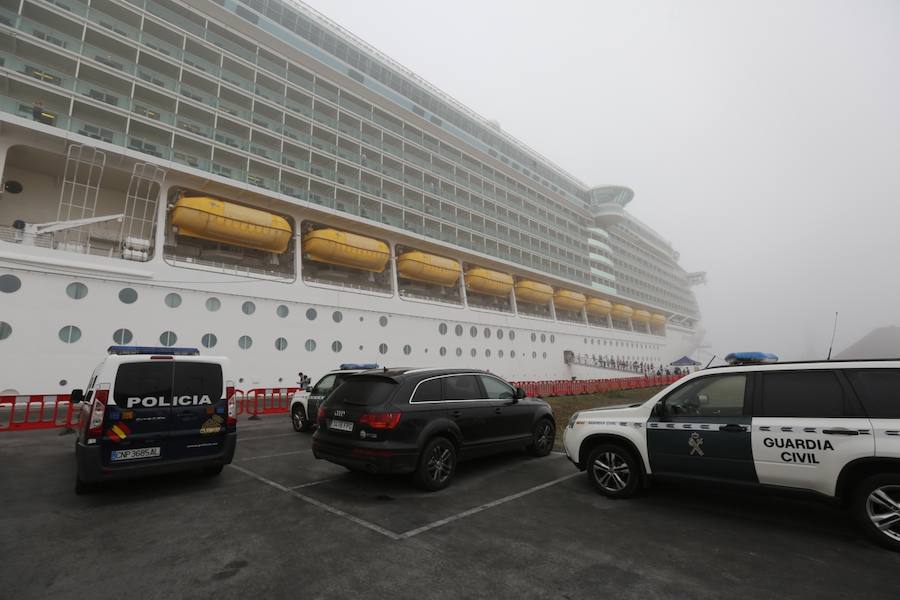 Los cruceros toman Gijón