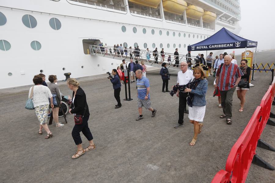 Los cruceros toman Gijón