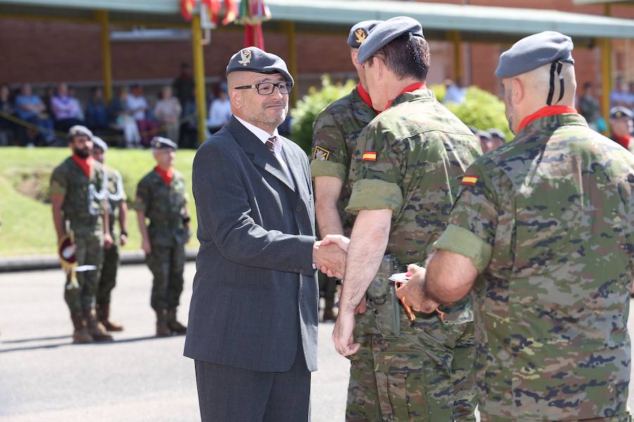 Parada militar en Cabo Noval