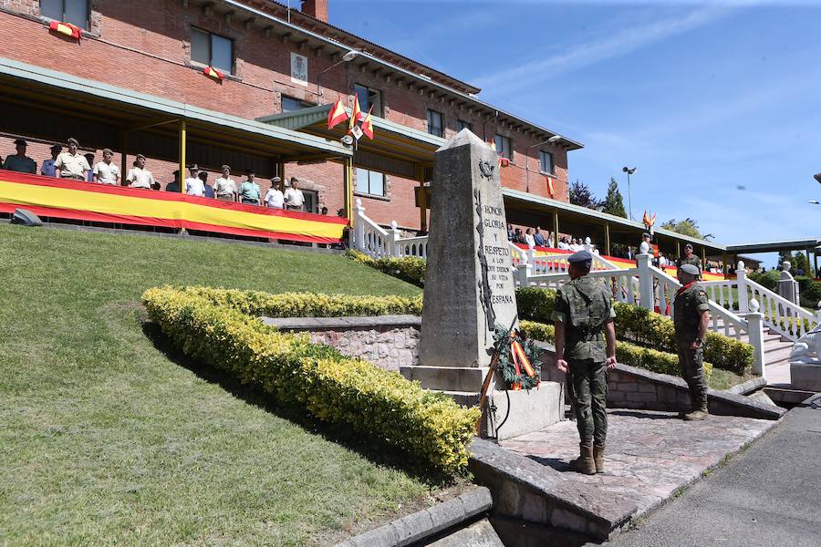Parada militar en Cabo Noval