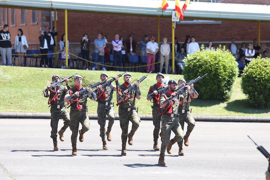 Parada militar en Cabo Noval