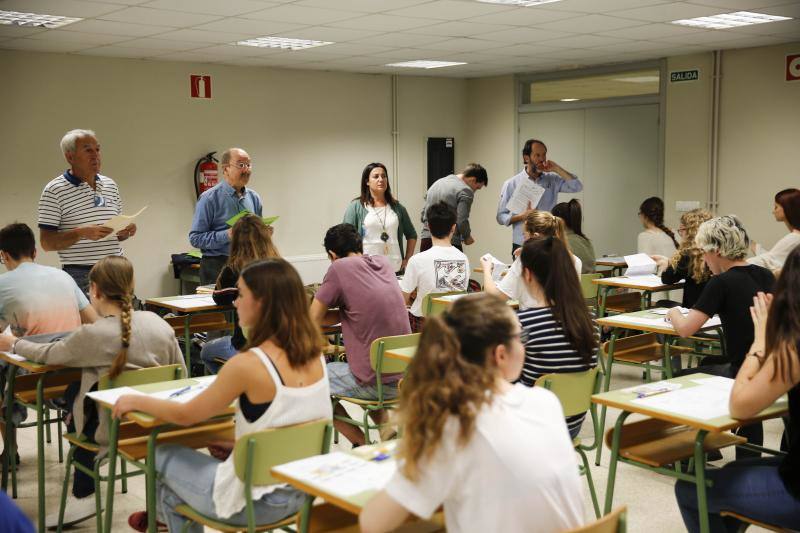 Comienza la EBAU en Asturias