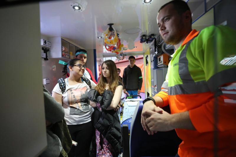 Simulacro de accidente con víctimas en Vegadeo