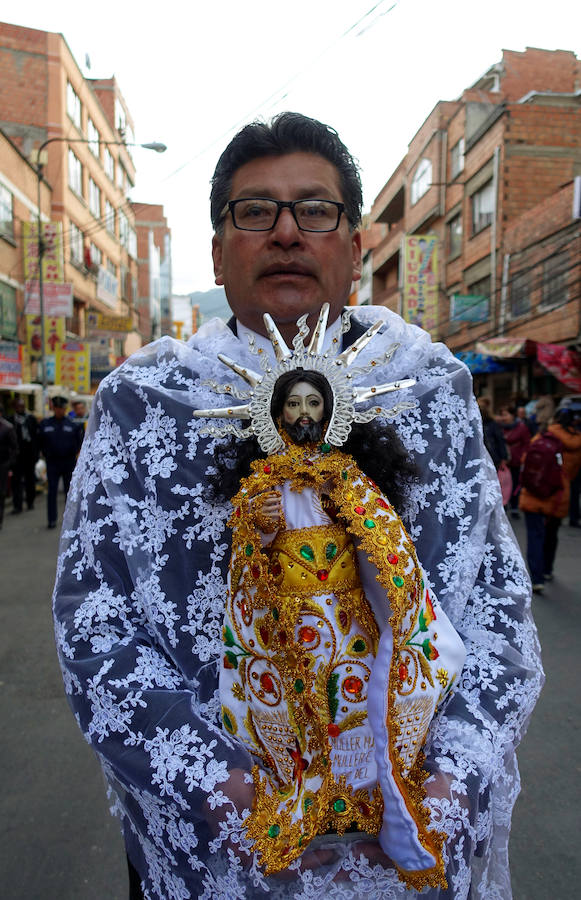 Así se vive la fiesta del Señor del Gran Poder de Bolivia